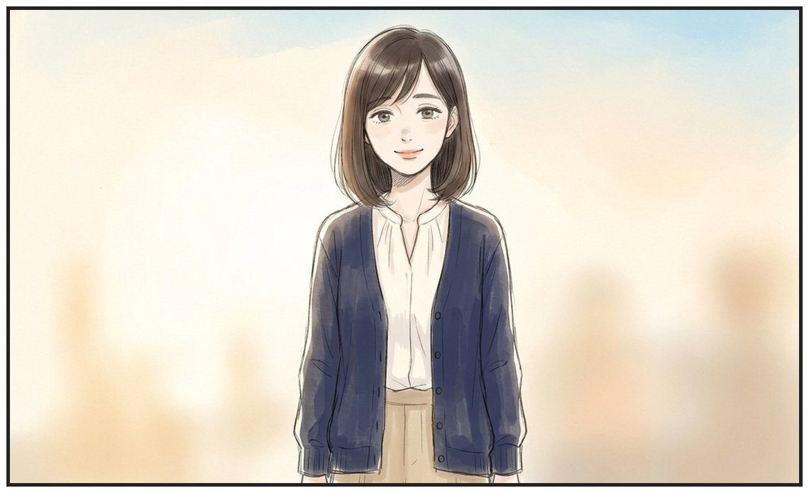 ページ18 読者に向き直るミキ